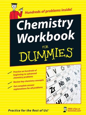 cover image of Chemistry Workbook For Dummies